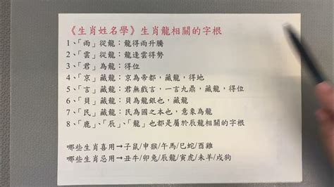 屬龍的姓名學|生肖姓名學－生肖屬龍特性、喜忌及喜用字庫－芷蘭老師~卜卦、。